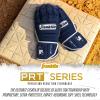 imageFranklin Sports MLB Batting Gloves  CFX Pro PRT Heavy Duty Protective Baseball  Softball Batting Gloves  Adult Padded Reinforced Leather Batting GlovesNavy HiLite