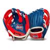 imageFranklin Sports Air Tech Adapt Series 85quot Teeball Glove Right Handed ThrowerNavyRed