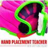 imageFranklin Sports Air Tech Adapt Series 85quot Teeball Glove Right Handed ThrowerPinkPurple