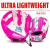 imageFranklin Sports Air Tech Adapt Series 85quot Teeball Glove Right Handed ThrowerWhitePink