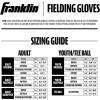 imageFranklin Sports Air Tech Adapt Series 85quot Teeball Glove Right Handed ThrowerWhitePink