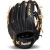 imageFranklin Sports Baseball Glove  ProFlex Adult Baseball  Softball Glove  Baseball  Fastpitch Softball Outfield Mitt  Left Handed Throw  Right Handed ThrowBlackCamel