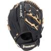 imageFranklin Sports Baseball Glove  ProFlex Adult Baseball  Softball Glove  Baseball  Fastpitch Softball Outfield Mitt  Left Handed Throw  Right Handed ThrowBlackCamel