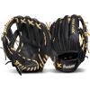 imageFranklin Sports Baseball Glove  ProFlex Adult Baseball  Softball Glove  Baseball  Fastpitch Softball Outfield Mitt  Left Handed Throw  Right Handed ThrowBlackCamel