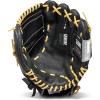 imageFranklin Sports Baseball Glove  ProFlex Adult Baseball  Softball Glove  Baseball  Fastpitch Softball Outfield Mitt  Left Handed Throw  Right Handed ThrowBlackCamel