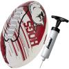 imageFranklin Sports NCAA Football  Youth Mini Football  85quot Football SPACELACE Easy Grip Texture Perfect for KidsArkansas Razorbacks