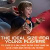 imageFranklin Sports NCAA Football  Youth Mini Football  85quot Football SPACELACE Easy Grip Texture Perfect for KidsAuburn Tigers