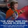 imageFranklin Sports NCAA Football  Youth Mini Football  85quot Football SPACELACE Easy Grip Texture Perfect for KidsFlorida Gators