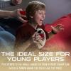 imageFranklin Sports NCAA Football  Youth Mini Football  85quot Football SPACELACE Easy Grip Texture Perfect for KidsFlorida State Seminoles