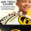 imageFranklin Sports NCAA Football  Youth Mini Football  85quot Football SPACELACE Easy Grip Texture Perfect for KidsIowa Hawkeyes