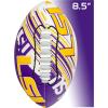 imageFranklin Sports NCAA Football  Youth Mini Football  85quot Football SPACELACE Easy Grip Texture Perfect for KidsLSU Tigers