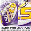imageFranklin Sports NCAA Football  Youth Mini Football  85quot Football SPACELACE Easy Grip Texture Perfect for KidsLSU Tigers
