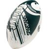 imageFranklin Sports NCAA Football  Youth Mini Football  85quot Football SPACELACE Easy Grip Texture Perfect for KidsMichigan State Spartans