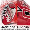 imageFranklin Sports NCAA Football  Youth Mini Football  85quot Football SPACELACE Easy Grip Texture Perfect for KidsNC State Wolfpack