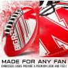 imageFranklin Sports NCAA Football  Youth Mini Football  85quot Football SPACELACE Easy Grip Texture Perfect for KidsNebraska Huskers