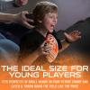 imageFranklin Sports NCAA Football  Youth Mini Football  85quot Football SPACELACE Easy Grip Texture Perfect for KidsOklahoma State Cowboys