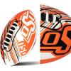 imageFranklin Sports NCAA Football  Youth Mini Football  85quot Football SPACELACE Easy Grip Texture Perfect for KidsOklahoma State Cowboys