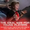imageFranklin Sports NCAA Football  Youth Mini Football  85quot Football SPACELACE Easy Grip Texture Perfect for KidsTexas Tech Red Raiders