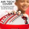 imageFranklin Sports NCAA Football  Youth Mini Football  85quot Football SPACELACE Easy Grip Texture Perfect for KidsTexas Tech Red Raiders