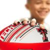 imageFranklin Sports NCAA Football  Youth Mini Football  85quot Football SPACELACE Easy Grip Texture Perfect for KidsTexas Tech Red Raiders