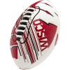 imageFranklin Sports NCAA Football  Youth Mini Football  85quot Football SPACELACE Easy Grip Texture Perfect for KidsWisconsin Badgers