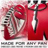 imageFranklin Sports NCAA Football  Youth Mini Football  85quot Football SPACELACE Easy Grip Texture Perfect for KidsWisconsin Badgers