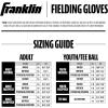 imageFranklin Sports Youth Teeball Gloves  Shok Sorb Kids Baseball  Teeball Mitt  Boys  Girls Fielders Gloves for Teeball Baseball  Softball  105quot Inch Glove  Multiple ColorsGraphitePink