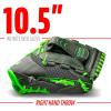imageFranklin Sports Youth Teeball Gloves  Shok Sorb Kids Baseball  Teeball Mitt  Boys  Girls Fielders Gloves for Teeball Baseball  Softball  105quot Inch Glove  Multiple ColorsGraphiteLime
