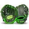 imageFranklin Sports Youth Teeball Gloves  Shok Sorb Kids Baseball  Teeball Mitt  Boys  Girls Fielders Gloves for Teeball Baseball  Softball  105quot Inch Glove  Multiple ColorsGraphiteLime