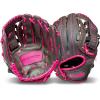 imageFranklin Sports Youth Teeball Gloves  Shok Sorb Kids Baseball  Teeball Mitt  Boys  Girls Fielders Gloves for Teeball Baseball  Softball  105quot Inch Glove  Multiple ColorsGraphitePink