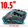 imageFranklin Sports Youth Teeball Gloves  Shok Sorb Kids Baseball  Teeball Mitt  Boys  Girls Fielders Gloves for Teeball Baseball  Softball  105quot Inch Glove  Multiple ColorsGraphiteBlue