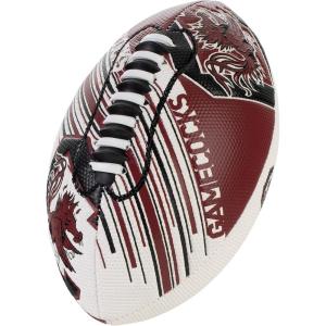 imageFranklin Sports NCAA Football  Youth Mini Football  85quot Football SPACELACE Easy Grip Texture Perfect for KidsS Carolina Gamecocks