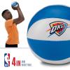 imageFranklin Sports NBA Toy Basketballs  2 Pack of Kids Soft Mini Basketballs for Over the Door  Indoor Hoops  NBA Fan Shop Kids Soft Toy Basketballs  2 Mini Balls IncludedOklahoma City Thunder