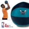 imageFranklin Sports NBA Toy Basketballs  2 Pack of Kids Soft Mini Basketballs for Over the Door  Indoor Hoops  NBA Fan Shop Kids Soft Toy Basketballs  2 Mini Balls IncludedCharlotte Hornets