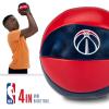 imageFranklin Sports NBA Toy Basketballs  2 Pack of Kids Soft Mini Basketballs for Over the Door  Indoor Hoops  NBA Fan Shop Kids Soft Toy Basketballs  2 Mini Balls IncludedWashington Wizards
