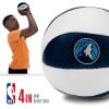 imageFranklin Sports NBA Toy Basketballs  2 Pack of Kids Soft Mini Basketballs for Over the Door  Indoor Hoops  NBA Fan Shop Kids Soft Toy Basketballs  2 Mini Balls IncludedMinnesota Timberwolves