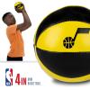 imageFranklin Sports NBA Toy Basketballs  2 Pack of Kids Soft Mini Basketballs for Over the Door  Indoor Hoops  NBA Fan Shop Kids Soft Toy Basketballs  2 Mini Balls IncludedUtah Jazz
