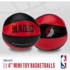 imageFranklin Sports NBA Toy Basketballs  2 Pack of Kids Soft Mini Basketballs for Over the Door  Indoor Hoops  NBA Fan Shop Kids Soft Toy Basketballs  2 Mini Balls IncludedPortland Trail Blazers