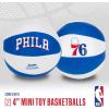 imageFranklin Sports NBA Toy Basketballs  2 Pack of Kids Soft Mini Basketballs for Over the Door  Indoor Hoops  NBA Fan Shop Kids Soft Toy Basketballs  2 Mini Balls IncludedPhiladelphia 76ers