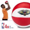 imageFranklin Sports NBA Toy Basketballs  2 Pack of Kids Soft Mini Basketballs for Over the Door  Indoor Hoops  NBA Fan Shop Kids Soft Toy Basketballs  2 Mini Balls IncludedNew Orleans Pelicans