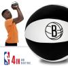 imageFranklin Sports NBA Toy Basketballs  2 Pack of Kids Soft Mini Basketballs for Over the Door  Indoor Hoops  NBA Fan Shop Kids Soft Toy Basketballs  2 Mini Balls IncludedBrooklyn Nets