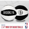 imageFranklin Sports NBA Toy Basketballs  2 Pack of Kids Soft Mini Basketballs for Over the Door  Indoor Hoops  NBA Fan Shop Kids Soft Toy Basketballs  2 Mini Balls IncludedBrooklyn Nets