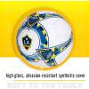 imageFranklin Sports Official MLS Team Soccer Balls  Official Size 5 Soccer Balls  Regulation Size  Weight Soccer Ball for Kids  Adults  Boys  Girls Soccer Ball  Air Pump IncludedLA Galaxy