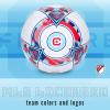 imageFranklin Sports Official MLS Team Soccer Balls  Official Size 5 Soccer Balls  Regulation Size  Weight Soccer Ball for Kids  Adults  Boys  Girls Soccer Ball  Air Pump IncludedChicago Fire