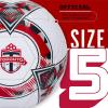 imageFranklin Sports Official MLS Team Soccer Balls  Official Size 5 Soccer Balls  Regulation Size  Weight Soccer Ball for Kids  Adults  Boys  Girls Soccer Ball  Air Pump IncludedToronto Football Club
