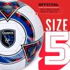imageFranklin Sports Official MLS Team Soccer Balls  Official Size 5 Soccer Balls  Regulation Size  Weight Soccer Ball for Kids  Adults  Boys  Girls Soccer Ball  Air Pump IncludedSan Jose Earthquakes