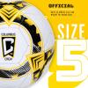 imageFranklin Sports Official MLS Team Soccer Balls  Official Size 5 Soccer Balls  Regulation Size  Weight Soccer Ball for Kids  Adults  Boys  Girls Soccer Ball  Air Pump IncludedColumbus Crew