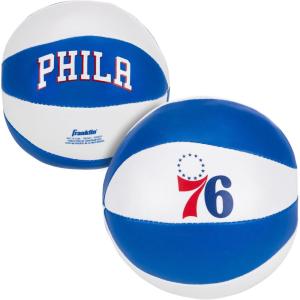 imageFranklin Sports NBA Toy Basketballs  2 Pack of Kids Soft Mini Basketballs for Over the Door  Indoor Hoops  NBA Fan Shop Kids Soft Toy Basketballs  2 Mini Balls IncludedPhiladelphia 76ers