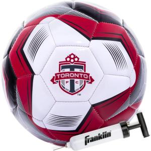 imageFranklin Sports Official MLS Team Soccer Balls  Official Size 5 Soccer Balls  Regulation Size  Weight Soccer Ball for Kids  Adults  Boys  Girls Soccer Ball  Air Pump IncludedToronto Football Club 2