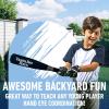 imageFranklin Sports MLB Jumbo Foam Baseball Bat  Ball Sets  Kids Oversize Foam Baseball Bats  Soft Baseballs  Indoor  Outdoor Youth Baseball Toy  MLB Team Baseball Bat  Ball SetsTampa Bay Rays